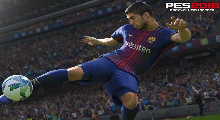 لعبة pes 2018