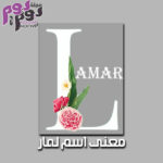 معنى اسم لمار